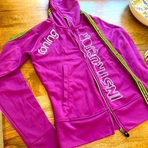 Zumba Toning Activewear Jacket. Size M. Like new!